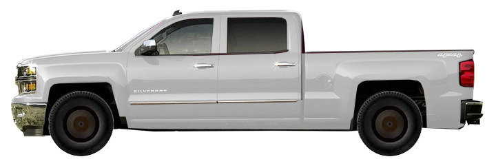 Chevrolet Silverado Crew Cab 4d (2006-2016) 4.8